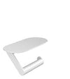 Hansgrohe Wallstoris Toilet Paper Holder With Shelf Matt White