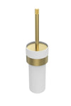 Lace Brush & Holder Gold