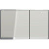 Sigma60 actuator plate for dual flush, surface-even: sand grey, mirrored, bright chrome-pla