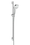 Hansgrohe Croma Select E Shower Set 110 Multi Ecosmart 9 L/Min With Shower Bar 65 Cm White/Chrome
