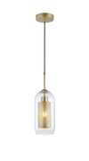 230v 40W New York Cylinder Glass Pendant