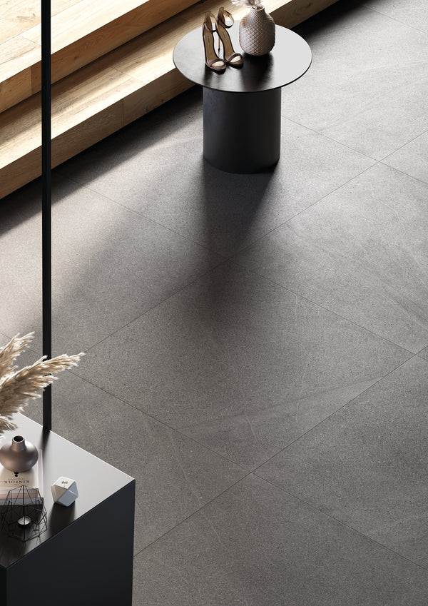 Baltic Dark Grey Glazed Porcelain Grip R11C 597x197x8.5mm (1.44sqm2/box)