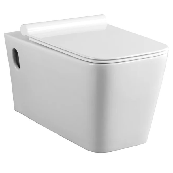 Bijiou Opale Wall-Hung Pan & Soft-Close Seat Pan