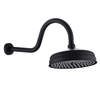 Bijiou Shower Rose Including Arm 200mm La Pucelle Black