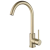 Bijiou Stylet Gold Sink Mixer Deck Type