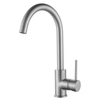 Bijiou Stylet Satin Nickel Sink Mixer Deck Type