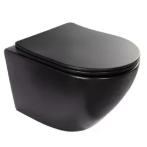Bijiou Wall Hung Pan Luxuriant Black