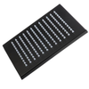 Black Square Shower Rose 200mm