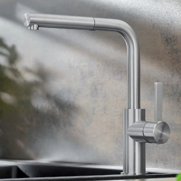 Blanco Lanora-S Sink Mixer S/Steel