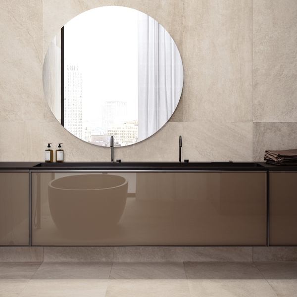 Blended Beige Rectified UGL Porcelain Full Body 