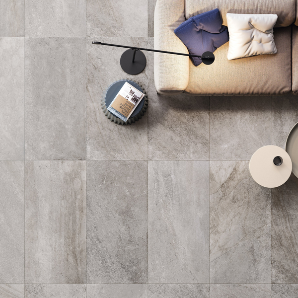 Blended Grey Slip-Resistant Full Body Porcelain