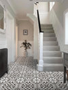 Chic Bolton Monochrome Ceramic Matt Tile 450x450x9mm (1.22sqm/box)