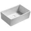 Butler Single Sink Butler White Gloss Interior