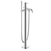 Single Lever Bathtub Mixer Freestandng Tap With Hand Shower Chrome