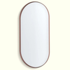 CA Brass LED Pill Mirror