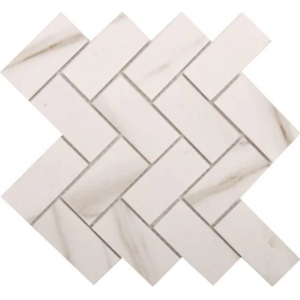 Calcatta Royal Porcelain Herringbone 