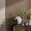 Canne Ecru Black Matt Porcelain 
