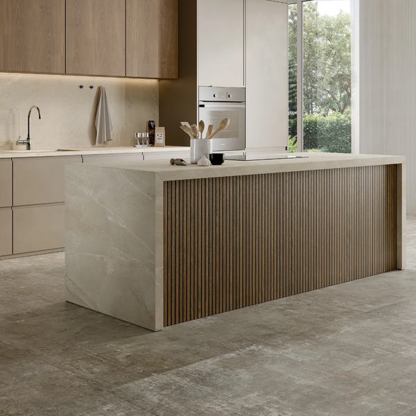 Canne Nut Black Matt Porcelain 