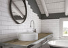 Colonial White Mate Ceramic 75X300X8.6mm (0.5Sqm/Box)