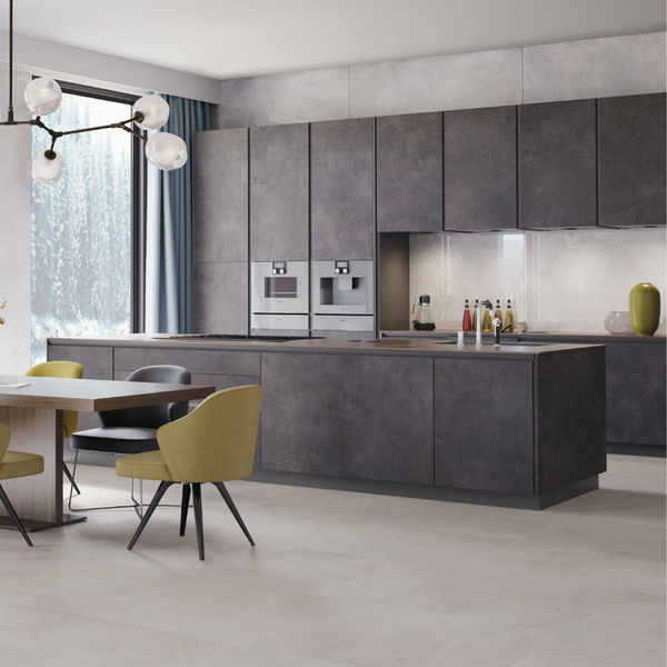 Concrete Gris Grey Glazed Porcelain 