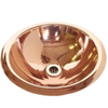 Copper Countertop Basin Small Single Skinned