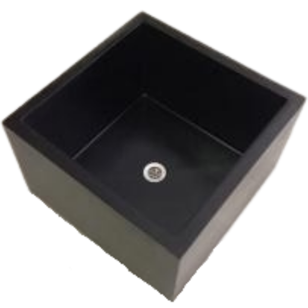 Cubist Countertop Basin Black