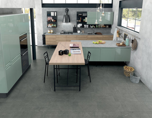 Dolomiti Basalto Smooth Graphite Rectified USL Porccelain 597x1197x10mm (1,44sqm2/box)