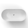 Eos Freestanding Bath Acrylic Polished White 1500X730X580mm