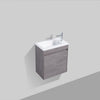 Enzo 540 Concrete Single Drawer Vanity Set