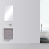 Enzo 400 Concrete Single Drawer Vanity Set