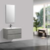 Enzo 800 Concrete Double Drawer Vanity Set Regular price