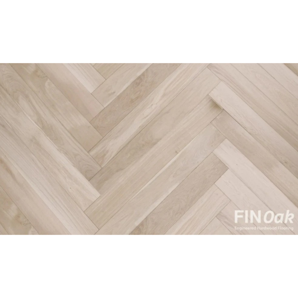FINOak - 600 X 125 X 14/3 Herringbone 1,5Sqm / Box