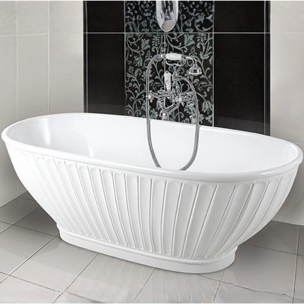 Faience Freestanding Bath