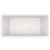 Faro Built-In Bath Polished White