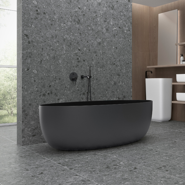 Flodsten Smoke Matt Full Body Porcelain 