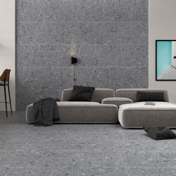 Flodsten Smoke Matt Full Body Porcelain 