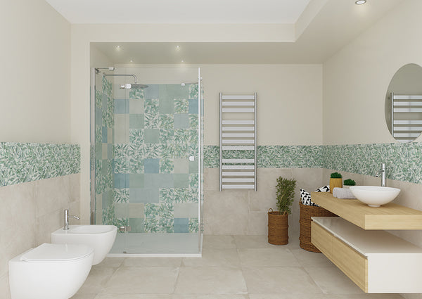 Flora Marble Bone Rectified GL Porcelain 600x600x7.4mm (1.44sqm2/box)