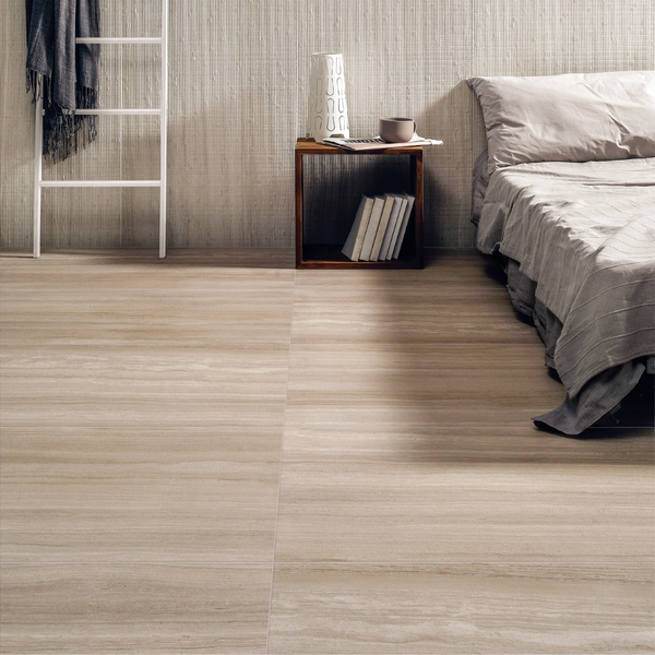 Flow Beige Textured Full Body Porcelain