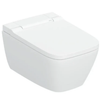 Geberit AquaClean Sela Square WC complete solution, wall-hung WC