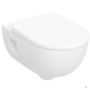 Geberit Selnova Premium Wall-hung WC set, Washdown, semi-shrouded, Rimfree, with WC Seat
