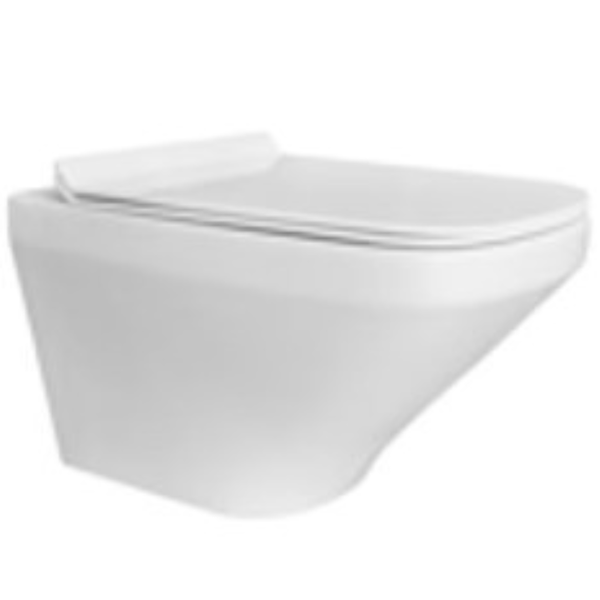 Gio Tavira Rimless Wall Hung Pan With Soft-Close Seat