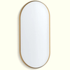 Gold LED Backlit Pill Mirror