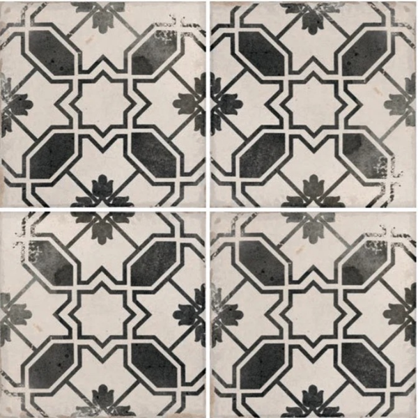 H15 Caleta Black Tiles