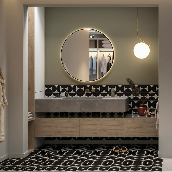 H15 Gemini Black Tiles