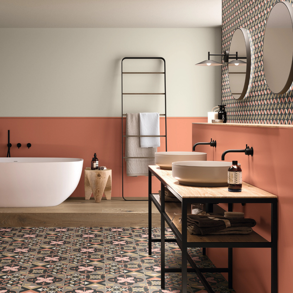 H15 Pansy Day Tile