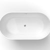 Halo Freestanding Bath Polished White 1700 X 790 X 590mm