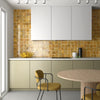 Hanoi Cuadrado Caramel 100x100x9mm Ceramic Gloss Tiles (0.60sqm/box)