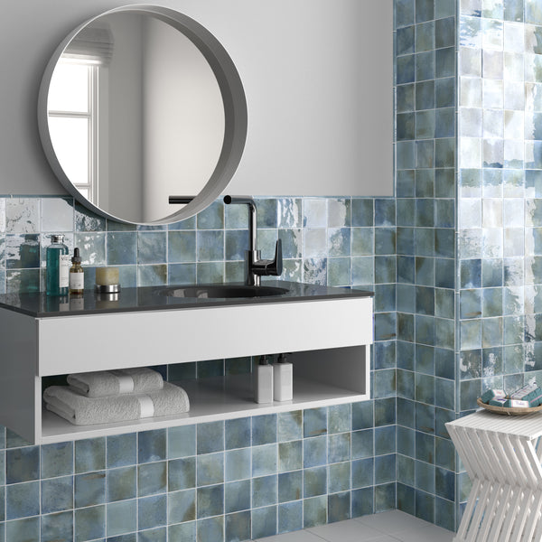 Hanoi Subway Sky Blue 65x200x9mm Ceramic Gloss (0.50sqm/box)