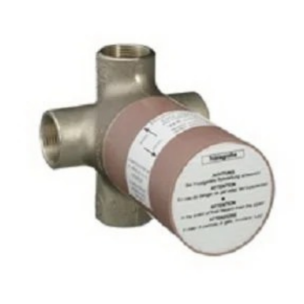 Hansgrohe Basic Set For Quattro Four-Way Diverter Valve For Concealed Installation