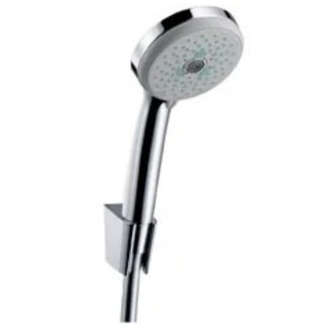 Hansgrohe Croma 100 Chrome Shower Holder Set with 125cm Hose | Multi ...